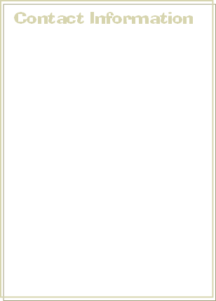 Contact Information